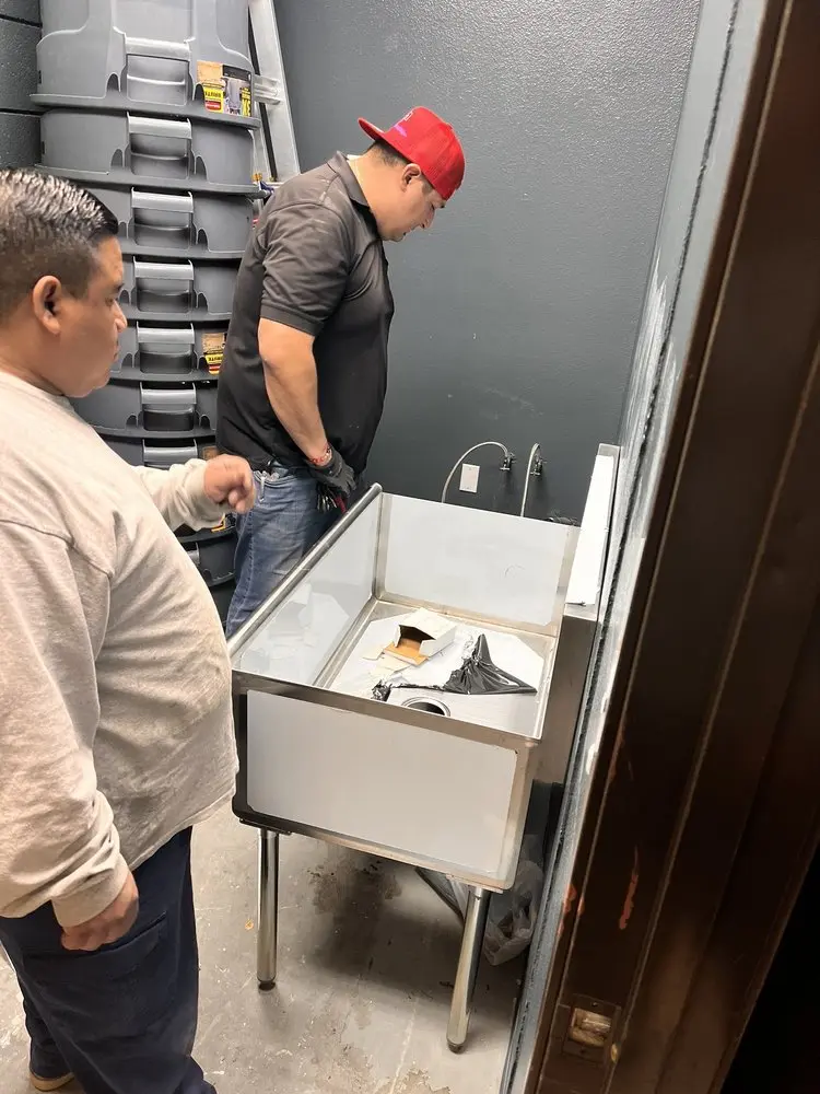 Commercial plumbing and sink installation in Lower Southeast Side